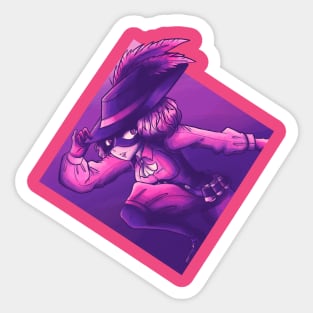 Miss Beauty Thief Sticker